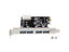 For Desktop 1 Set Professional 4 Port PCI-E To USB 3.0 HUB PCI Express Carousel 4