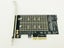 H1111Z Add On Cards PCIE To M2/M.2 Adapter SATA M.2 SSD PCIE Adapter NVME/M2 Carousel 4
