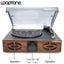 Retro Record Player 33/45/78RPM Gramophone Turntable Disc Household Gramophones Carousel 3