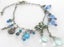 Bracelet - Bead & Crystal - Blue Carousel 1