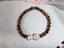 White Freshwater Pearl & Tigers Eye Bracelet - #PTE6 Carousel 2