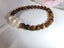 White Freshwater Pearl & Tigers Eye Bracelet - #PTE6 Carousel 3