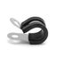 10Pcs 12mm Stainless Steel & Rubber Lined Retaining Hose P Clips Clamp Carousel 3