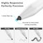 Magnetic Palm Rejection Pro Active Capacitive Stylus Pen For iPad - White Carousel 6