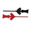 Cleqee P5003 10Pcs Mini Grabber SMD IC Test Hook Clip Jumper Probe Logic Analyze Carousel 5