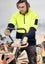 Syzmik Unisex Hi Vis Half Zip Pullover - 4 Colour Options - Sizes 2XS to 7XL Carousel 2