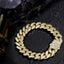 ICED OUT Cuban Link Bling Bracelet - Baguette 12mm Carousel 4
