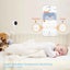 Baby Monitor, Temperature& Humidity detection 1080 IP WiFi camera Carousel 3