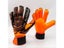 Kids Men Soccer Goalkeeper Gloves 5 Finger Thicken Latex Save Protection Carousel 6
