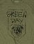 Green Day T Shirt Grenade Band Logo new Official Mens Organic Military Green Carousel 3