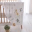 Bubba Blue Zoo Animals Milestone Muslin Blanket Carousel 3