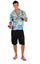 HAWAIIAN LUAU ADULT MENS FANCY DRESS COSTUME Carousel 1