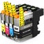 SALE! LC233 LC231 Comp. Set of 4 for Brother DCPJ4120DW MFCJ480DW MFCJ5320DW Carousel 1