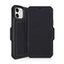 ITSKINS Apple iPhone 12 Mini 5.4" Hybrid Folio Leather Wallet Case - Black Carousel 1