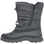 Trespass Kids Dodo Water Resistant Fleece Lined Snow Boots Black Carousel 2