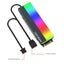 COOLMOON RGB 5V ARGB 5V 3PIN RGB M.2 cooler M.2 SSD Heatsink M.2 Heatsink for PC Carousel 6