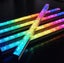 1 PC COOLMOON Computer 5V 3PIN Aluminum RGB Color Light Strip with netic LED Carousel 2