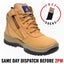 Mongrel Work Boots 961050, Non Safety, Soft Toe Footwear, Wheat Zip Sider wit... Carousel 1