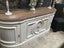 Buffet Sideboard Cabinet with Distressed Finish Carousel 4