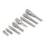 8Pcs Socket Adapter Set Hex Square Nut Driver Adaptor Power Drill Extension Bit Carousel 8