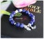 Manna hand made 925 silver natural lapis lazuli crystal11MM Fashion bracelet Carousel 1