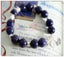 Manna hand made 925 silver natural lapis lazuli crystal11MM Fashion bracelet Carousel 3