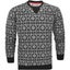Mens Womens Advent Fairisle Nordic Christmas Jumper Sweater Carousel 1