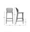 Sonnet Barstool 65cm by Ennio Mirrino - White - Zuca Carousel 5