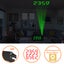 CLOCK RADIO LARGE DISPLAY GREEN SLIMLINE & PROJECTION Carousel 5