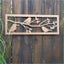Wall Art - Large Panel with 3 Birds Brushed Copper (790mm) Carousel 2