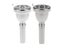 6 1/2AL Alto Trombone Mouthpiece Silver Plated Small Handle Carousel 7