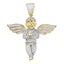 Premium Bling - 925 Sterling Silver Angel Pendant Carousel 1