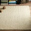230 x 160 cm Jute Handwoven Rug - off white Carousel 3
