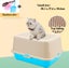 Cats Litter Box With Scoop Fully-closed Pet Toilet box with Scoop Small size Carousel 1