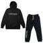 Crooks & Castles Back To Back Crooks Tracksuit Black Carousel 1