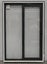 Permanent Green Aluminium Sliding Window H1400 x W950 NL9753 Carousel 2