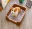 Portable Pet dog toilet Fence Tray Pad Puppy Training Potty Carousel 3