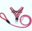 Pet Dog Reflective harness and leash set No Pull Adjustable Heavy duty Size L Carousel 7