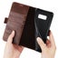 Xiaomi Mi 9 case executive leather wallet slim cow hide finish D brn Carousel 4