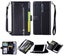 Nokia 8 Multifunction Leather Wallet Case 9 slots 3 pockets & zipper (black) Carousel 1