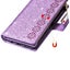 galaxy a05s case glitter leather double wallet 9 card 2 pocket zip ppl Carousel 4