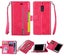 Nokia 6 Multifunction Leather Wallet Case 9 slots 3 pockets & zipper (hot pink) Carousel 1