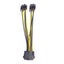 18AWG 20CM PCIe Female to Male VGA Splitter Cable 6pin to 8pin / 8pin to 2x 8pin Carousel 3