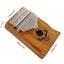 Kalimba Thumb Piano Mbira Carousel 12
