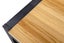 Computer Desk with Multi-layered storage shelving - Natural wood look Carousel 4