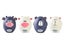 4PCS Mini Cartoon Timer Kitchen Mechanical Timer Carousel 1