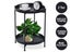 Side Table-Black Carousel 1