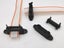 10 UNITS OF TAPE END INSULATOR AND GATE ANCHOR Carousel 5