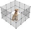 DIY Cage Playpen Fence Small Animal Cage System for Indoor Outdoor (Solid Resin) Carousel 8