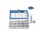 NINDEJIN 450 pcs Cross Recessed Round Pan Head Desktop Computer Screws Carousel 1